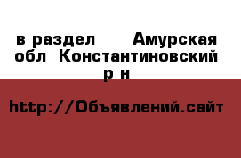  в раздел :  . Амурская обл.,Константиновский р-н